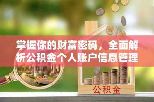 通许掌握你的财富密码，全面解析公积金个人账户信息管理