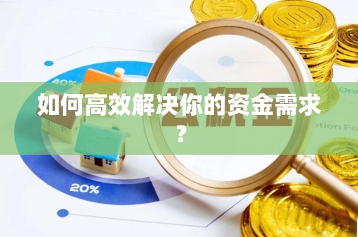 通许如何高效解决你的资金需求？