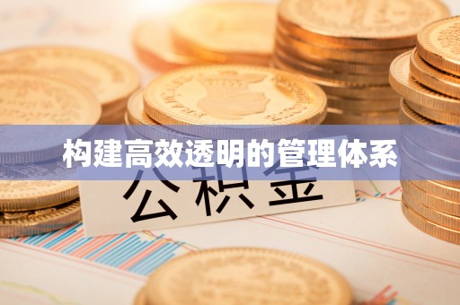 通许构建高效透明的管理体系