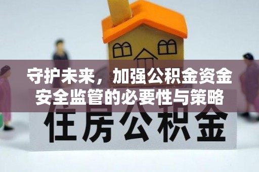 通许守护未来，加强公积金资金安全监管的必要性与策略