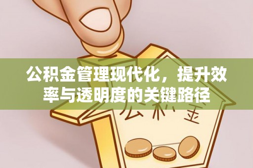 通许公积金管理现代化，提升效率与透明度的关键路径
