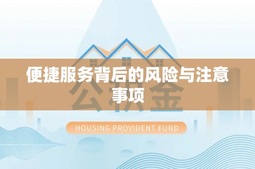 通许便捷服务背后的风险与注意事项